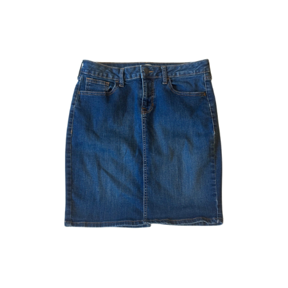 Old Navy Skirt Pencil Denim Stretch Blue Women’s Size 8